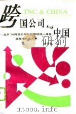 跨国公司与中国  北京'94跨国公司与世界经济一体化国际研讨会文集（1995 PDF版）
