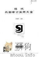 现代内部审计实用大全 1993 PDF电子版封面 7205022452 崔建民主编