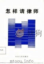 怎样请律师   1988  PDF电子版封面  72090001514  周鲁民编著 