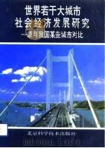 世界若干大城市社会经济发展研究  兼与我国某些城市对比（1993 PDF版）