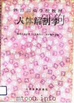 人体解剖学 1992 PDF电子版封面 750090715X 体育运动学校《人体解剖学》教材编写组编