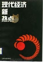 现代经济新热点 1992 PDF电子版封面 7810332058 吴启炜主编