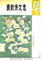 袁勃诗文选（1981 PDF版）
