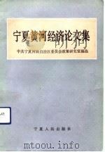 宁夏黄河经济论文集 1992 PDF电子版封面 7227007324 胡宛禾,王正伟主编;宁夏区党委政策研究室编选
