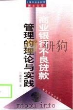 商业银行不良贷款管理的理论与实践（1999 PDF版）