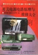 彩色电视机、录像机、计算机、复印机开关电源电路原理与维修大全 1994 PDF电子版封面 7805843007 刘利国,陆魁玉等编