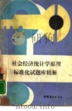 社会经济统计学原理标准化试题库精解（1989 PDF版）