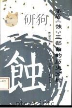 茅盾《蚀》三部曲的历史分析 1993 PDF电子版封面 7800503402 陈幼石著