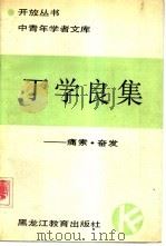 丁学良集  痛索·奋发（1989 PDF版）