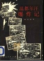 温都尔汗爆炸记 1988 PDF电子版封面 7221000115 张聿温著