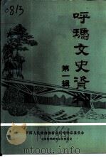 呼玛文史资料  第1辑（1990 PDF版）