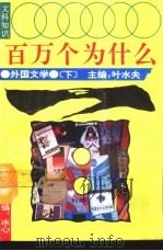 文科知识百万个为什么 外国文学 下 1990 PDF电子版封面 7540706341 冰心总主编;叶水夫主编