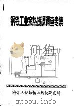钢铁工业余热资源调查专集 PDF电子版封面 冶金工业部鞍山热能研究所