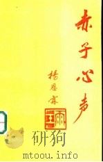 赤子心声 PDF电子版封面 杨恩霖