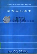 前寒武纪地质  第2号  滹沱群与长城系关系论文集（1985 PDF版）