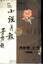 小说月报  第20卷  4-6号  1929  第四号（1984 PDF版）