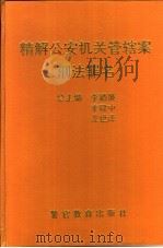 精解公安机关管辖案刑法罪名（1998 PDF版）