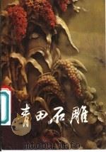 青田石雕   1980  PDF电子版封面  8103·505  夏法起编 