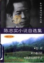 陈忠实小说自选集  短篇小说卷   1996  PDF电子版封面  7508009290  陈忠实著 