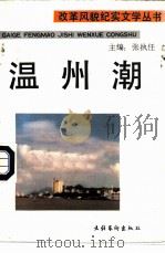 温州潮 1989 PDF电子版封面 750390352X 张执任主编