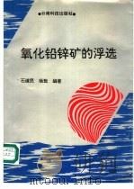 氧化铅锌矿的浮选 1996 PDF电子版封面 7541606391 石道民,杨敖编著