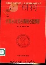 云南东川元古宙裂谷型铜矿   1996  PDF电子版封面  7502418075  龚琳等著 
