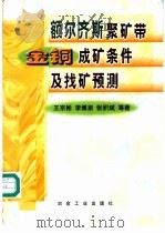 额尔齐斯聚矿带金铜成矿条件及找矿预测 1999 PDF电子版封面 7502423931 王京彬等著