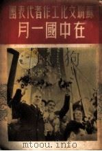 苏联文化工作者代表团在中国一月 1950 PDF电子版封面 中苏友好协会总会编