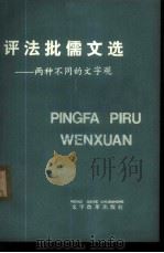 语法批儒文选-两种不同的文字观   1976  PDF电子版封面  9060·625  本社编 