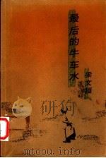 最后的牛车水   1988  PDF电子版封面  9810002270  梁文福著 