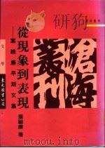 从现象到表现  叶维廉早期文集（1994 PDF版）