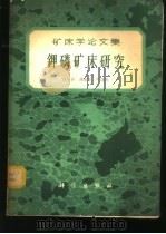 钾磷矿床研究  矿床学论文集   1963  PDF电子版封面  13031·1844  袁见齐等著 