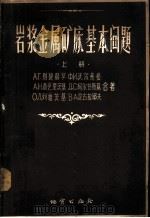 岩浆金属矿床基本问题 上 1957 PDF电子版封面 13038·160 (苏)别捷赫琴,А.Г.等著;刘海宴等译