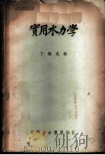 实用水力学 1951 PDF电子版封面 丁绳武编