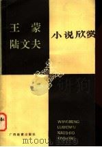 王蒙陆文夫小说欣赏 1990 PDF电子版封面 7543507765 徐采石,金燕玉著