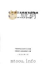 化纤进口关税税率调整表 1997 PDF电子版封面 中国纺织总会化纤办公室编