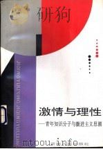 激情与理性 青年知识分子与激进主义思潮 1994 PDF电子版封面 7215029484 杨雄著