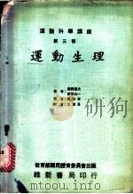 运动科学讲座 3 运动生理 1979 PDF电子版封面 猪饲道夫,广田公一著;齐沛林译