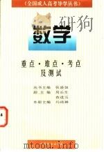 全国成人高考导学丛书  数学  重点、难点、考点及测试（1997 PDF版）