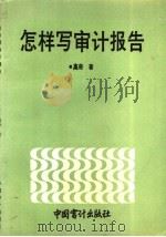 怎样写审计报告 1993 PDF电子版封面 7800642615 高奇著