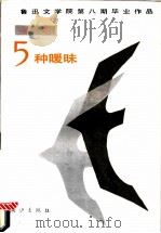 诗集  五种暖味   1988  PDF电子版封面  7840703350  鲁迅文学院编 