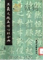 王义之赵孟頫心经合册 1988 PDF电子版封面 780504080X 王羲之,赵孟显