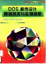 DOS程序设计高级技术与实例剖析   1994  PDF电子版封面  7560603335  程军，李增智著 
