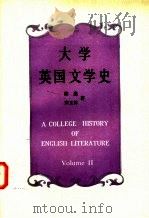 大学英国文学史 英文版 下 1996 PDF电子版封面 7100015952 陈嘉,宋文林著