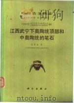 江西武宁下奥陶统顶部和中奥陶统的笔石   1991  PDF电子版封面  7030023366  倪寓南著；中国科学院，南京地质古生物研究所，古脊椎动物与古人 