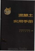 混凝土实用手册 1987 PDF电子版封面 15040·5173 龚洛书等主编