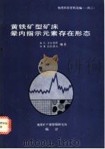 黄铁矿型矿床晕内指示元素存在形态 1991 PDF电子版封面 B.C.卡尔普欣 э.H.巴拉诺夫编著;王贵安 邱郁文等译