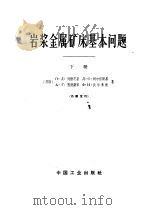 岩浆金属矿床基本问题  下   1965  PDF电子版封面  15165·3989  （苏）别捷赫琴，А.Г.等著；刘海宴等译 