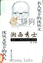 湘西秀士  名人笔下的沈从文  沈从文笔下的名人   1998  PDF电子版封面  7806273263  凌宇编 
