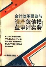 会计改革要览与资产负债损益审计实务 1994 PDF电子版封面 7501726132 刘鹤章主编
